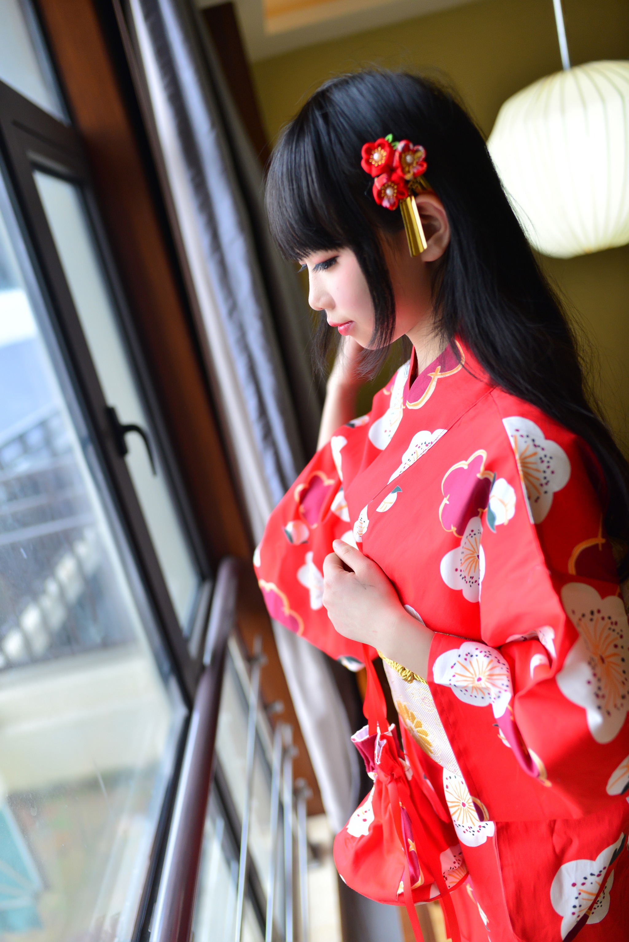 雪琪SAMA - NO.008 和服浴衣[14P]-XikXak